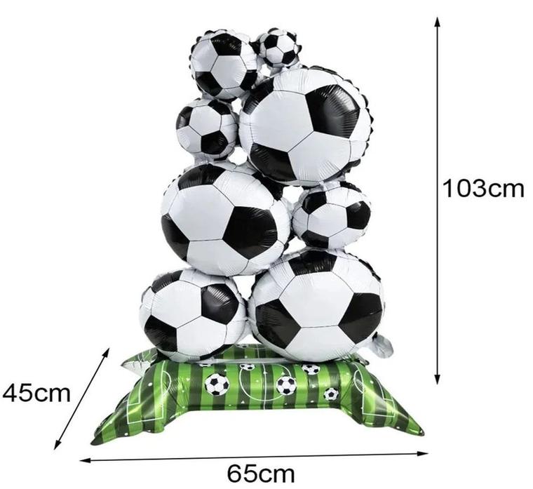Futbol Topu Folyo Balonlar Ayaklı