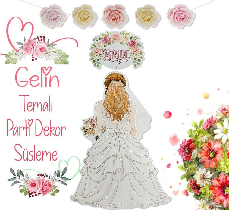 Bride To Be Süsleri Gelin Dekor Süs