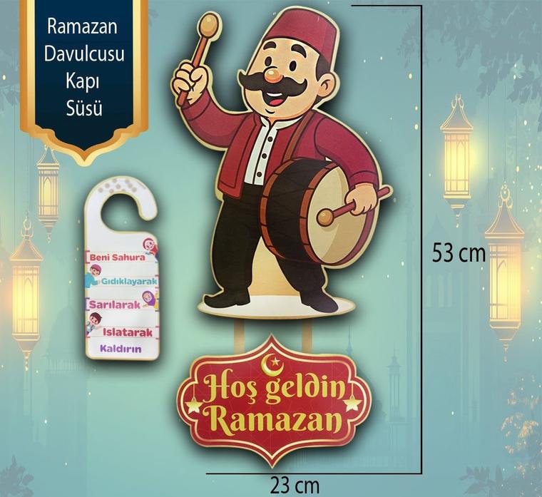Ramazan Davulcusu Kapı Süsü