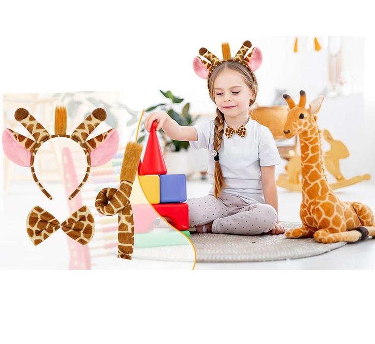 Zürafa Kostüm Aksesuarı Set — 3