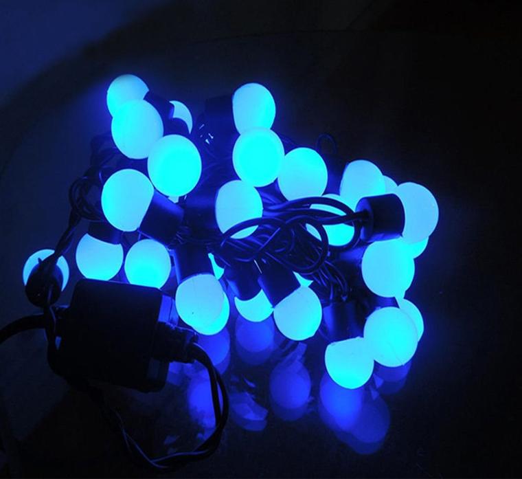 Mavi Renk Top Led Işık — 2