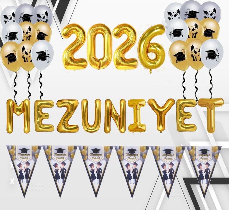 Mezuniyet Partisi Süsleme Parti Seti