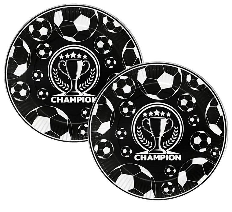 Şampiyon Taraftar Futbol Temalı Tabaklar