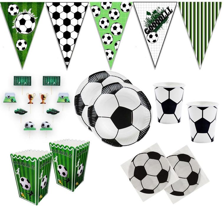 Futbol Teması Parti Seti 16 Kişilik