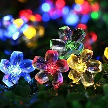 Çiçek Şeklinde Renkli 5 Metre Led Işık — 2