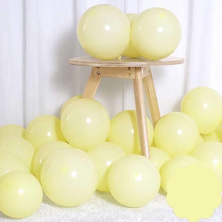 Sarı Makaron Minik Boy Balonlar